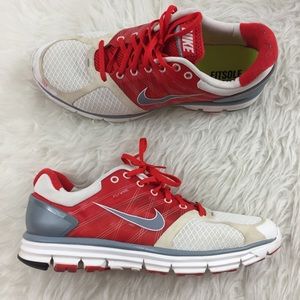 Nike Lunarglide 2 Men Size 12 Running Shoes Red